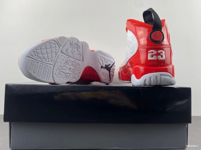 Reps TBK 9 302370-160 Jordan Red Air White Retro Gym 0807